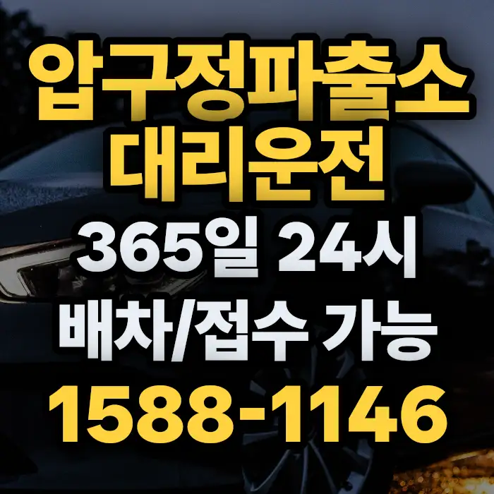 압구정파출소대리운전 썸네일