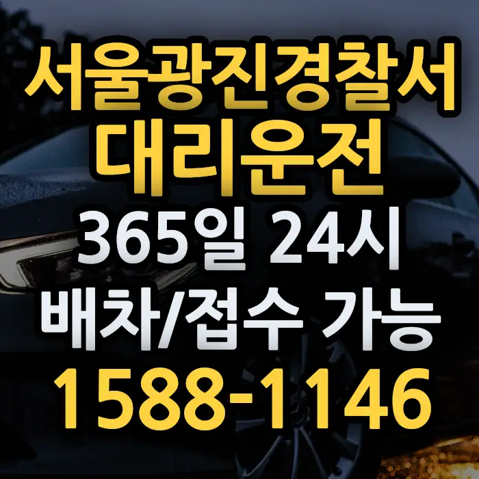 서울광진경찰서대리운전 썸네일