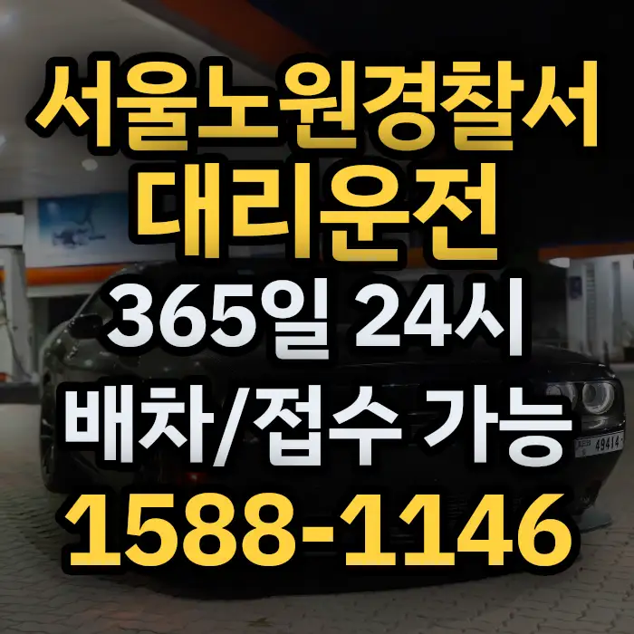 서울노원경찰서대리운전 썸네일