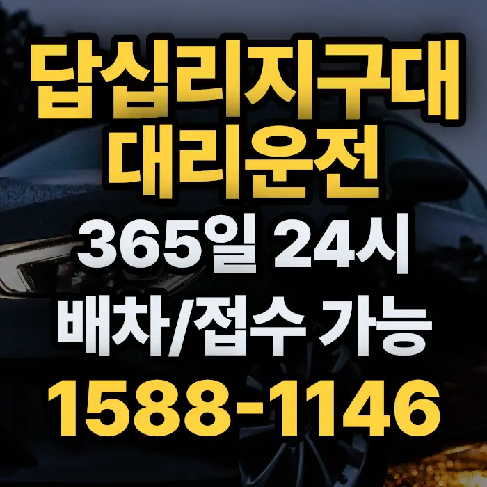 답십리지구대대리운전 썸네일