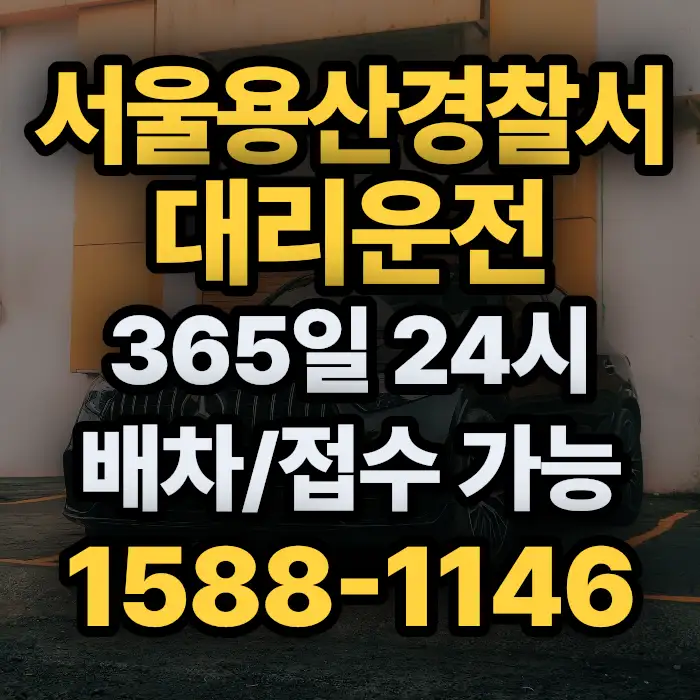서울용산경찰서대리운전 썸네일