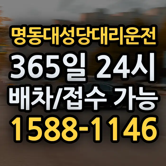 명동대성당대리운전 썸네일